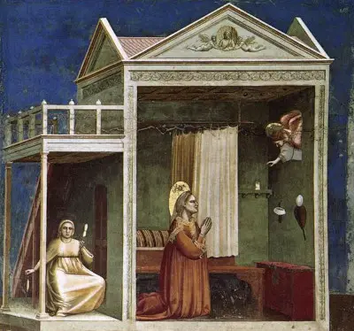 Annunciation to St Anne Giotto